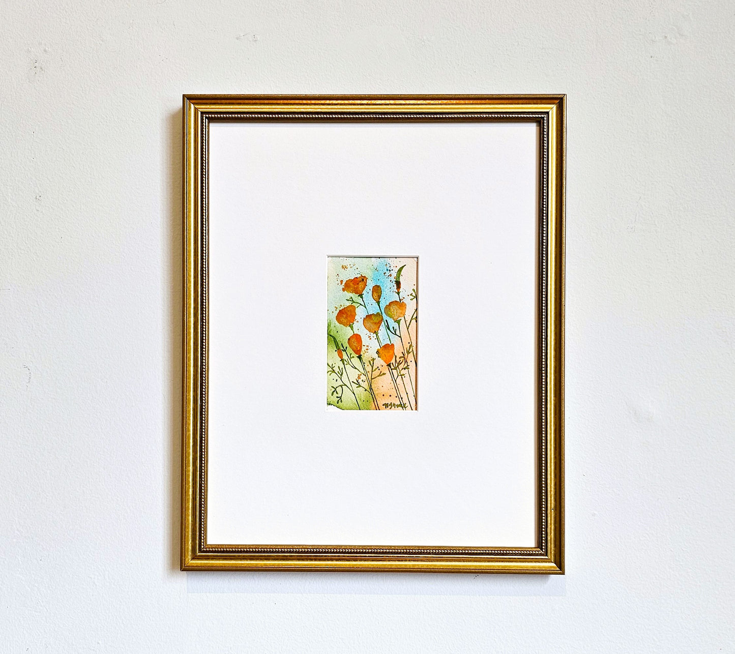 Artwork - Petite California Poppy No. 1