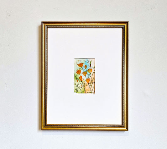 Artwork - Petite California Poppy No. 1