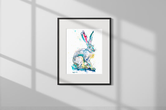 Print - Electric Hare No. 1
