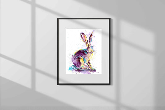 Print - Electric Hare No. 4