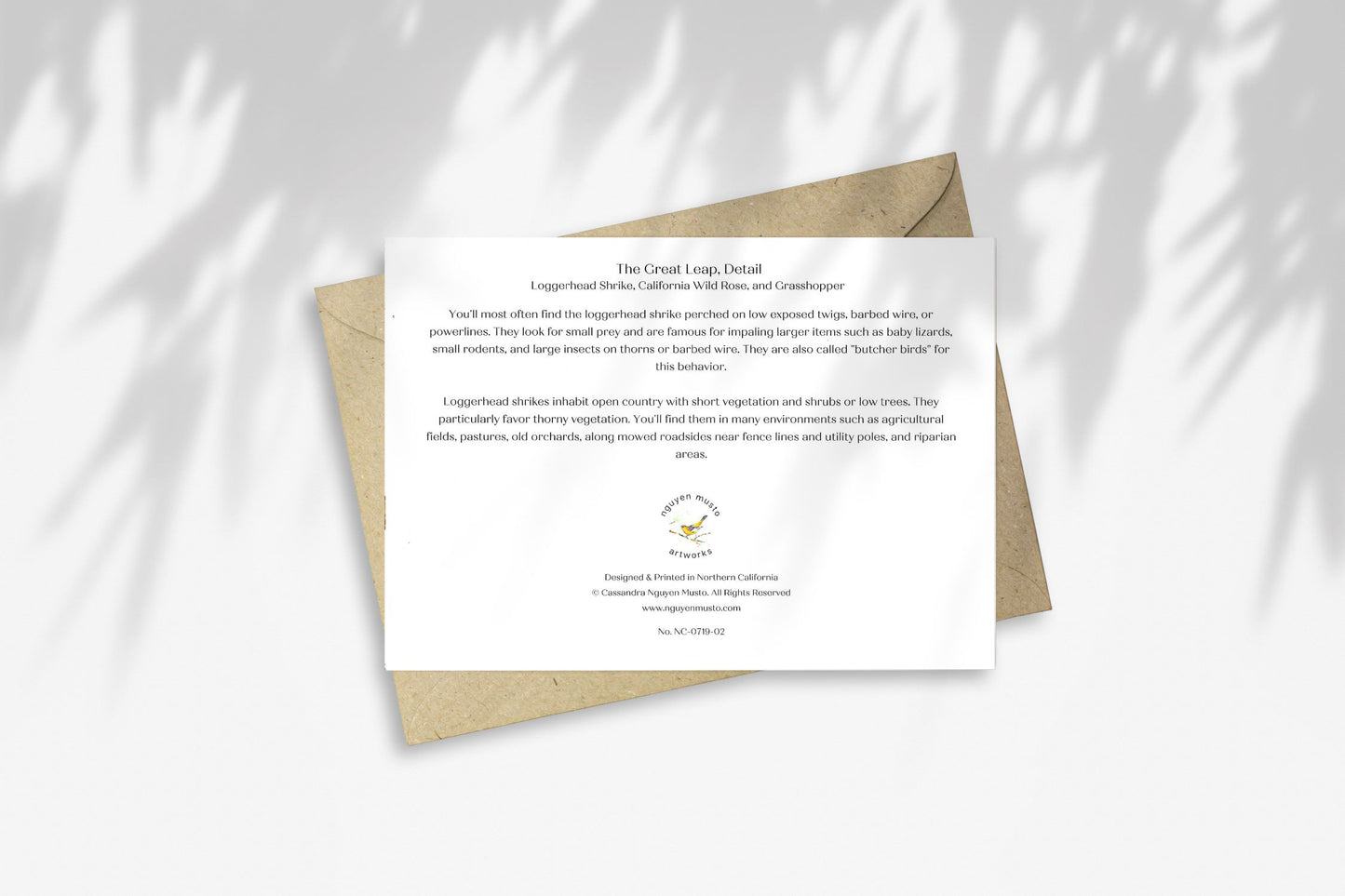 Notecard - A Great Leap