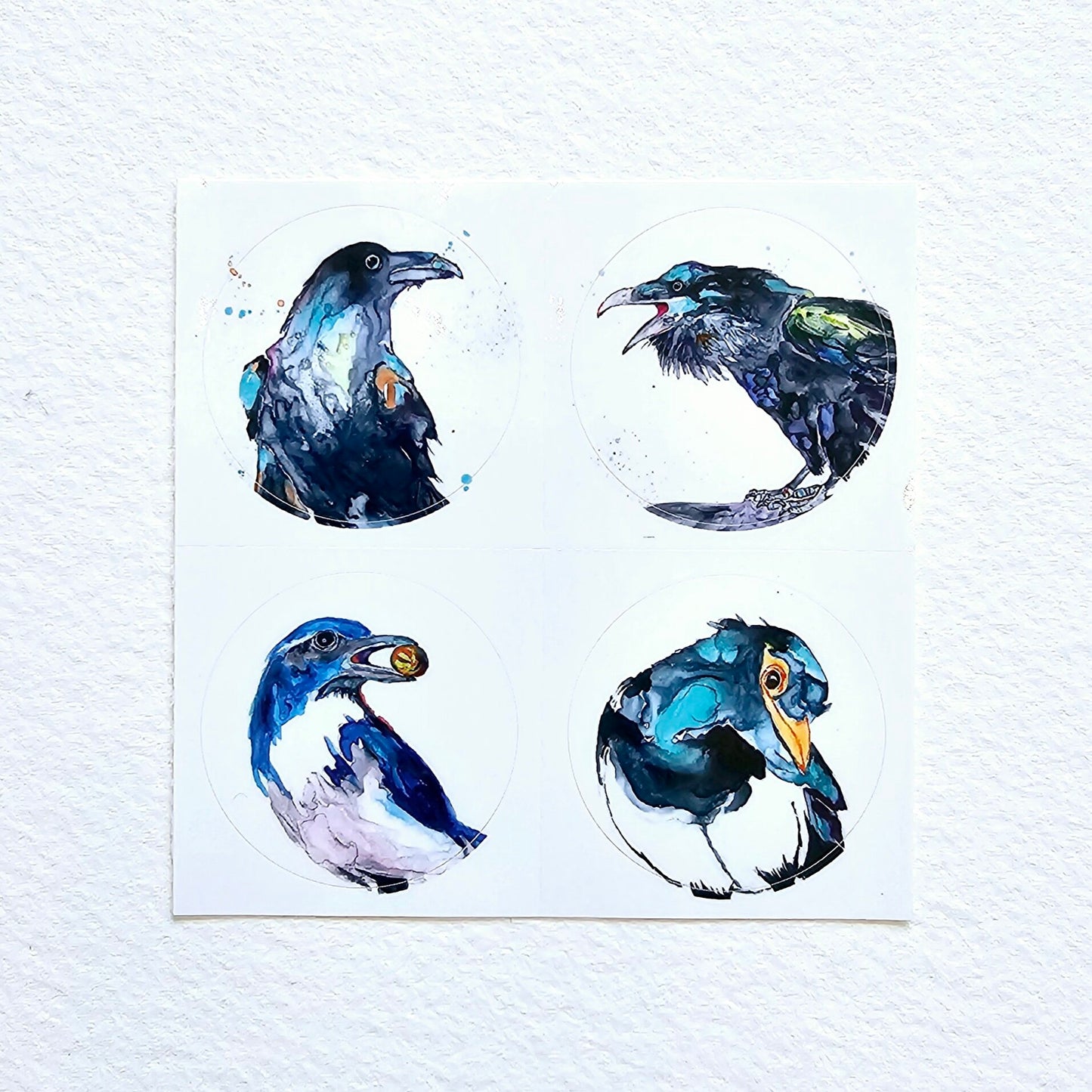 Stickers - Corvids
