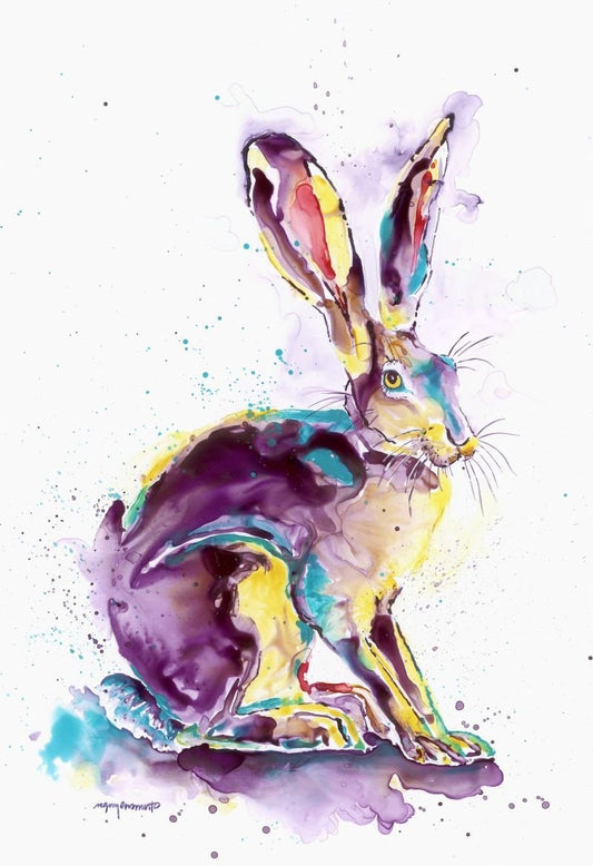 Print - Electric Hare No. 4