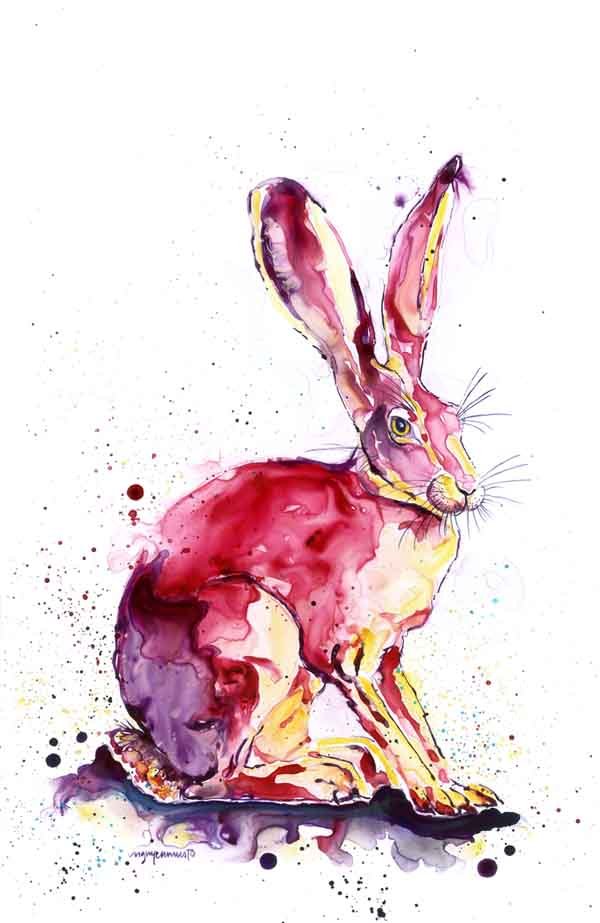 Print - Electric Hare No. 3