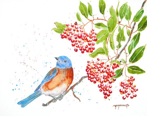 Print - A California Winter Greeting