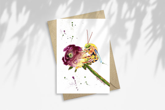 Notecard - Bee Dreams