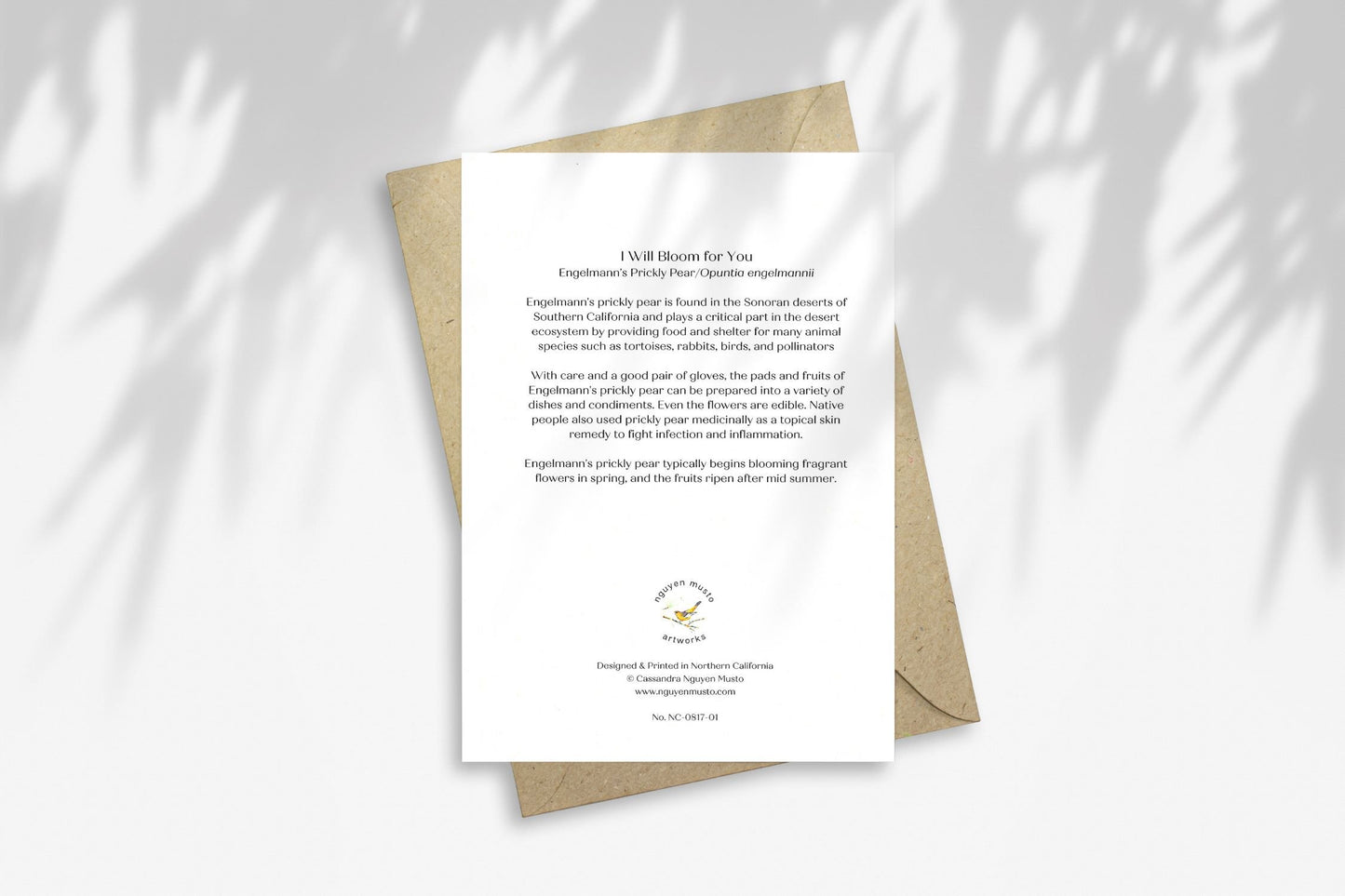 Notecard - I Will Bloom for You