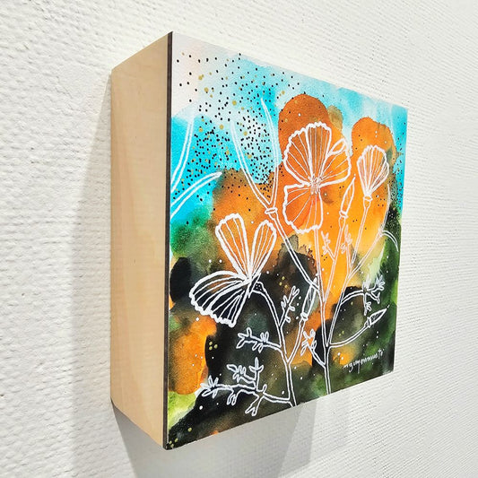 Artwork - California Poppy No. 7