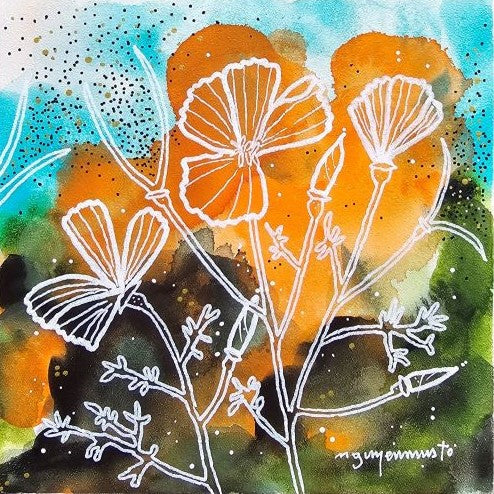 Artwork - California Poppy No. 7
