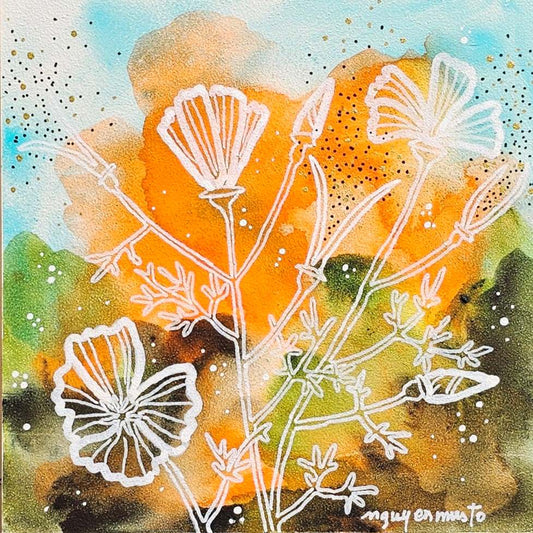 Artwork - California Poppy No. 5